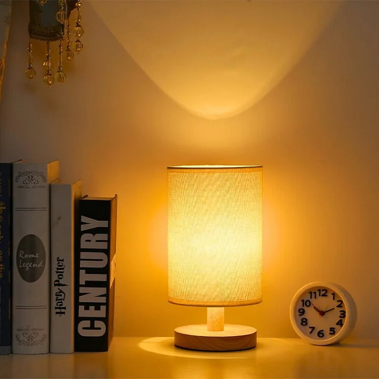 Minimalist Wooden Table Lamp