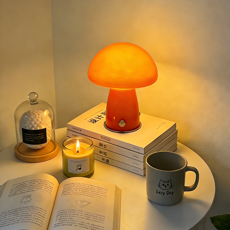 Bauhaus Mid-Century Mushroom Table Lamp