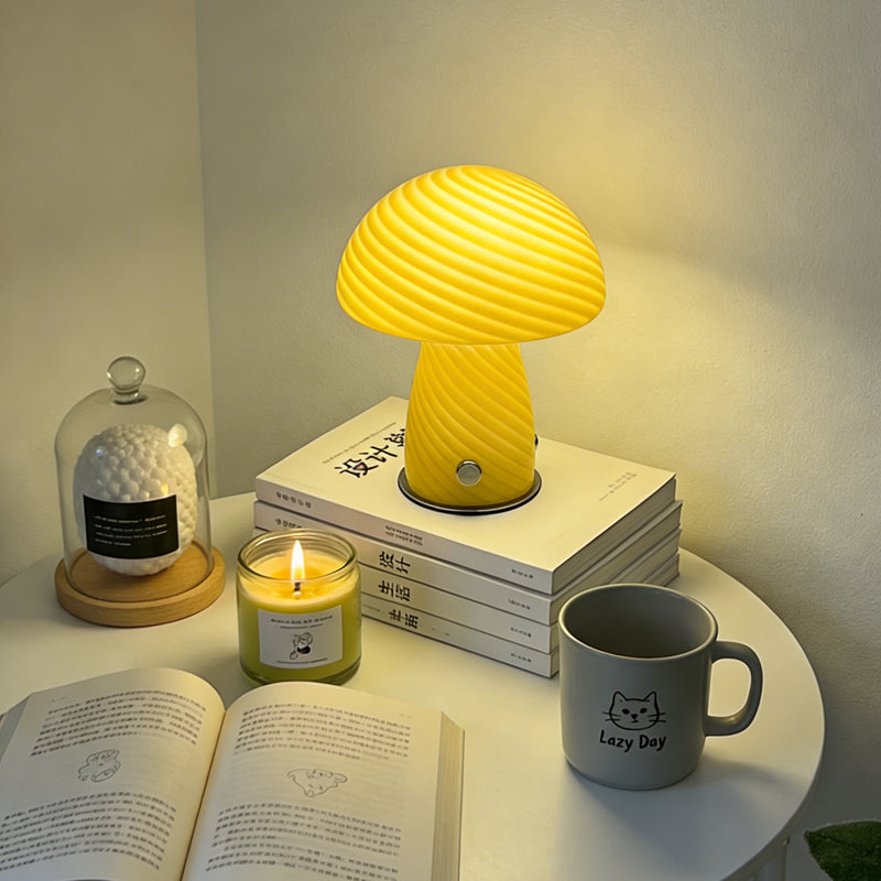 Bauhaus Mid-Century Mushroom Table Lamp