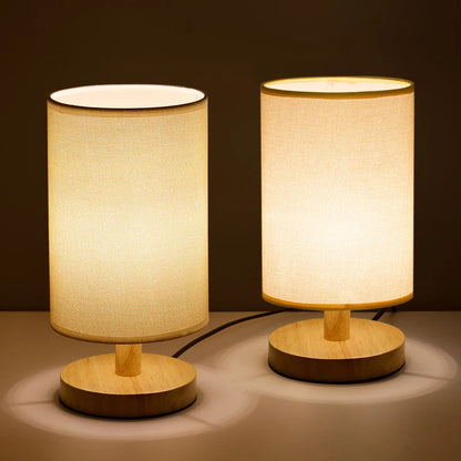 Minimalist Wooden Table Lamp