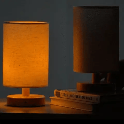 Minimalist Wooden Table Lamp